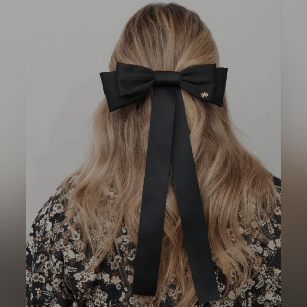 Lele Sadoughi JET JANE BOW BARRETTE